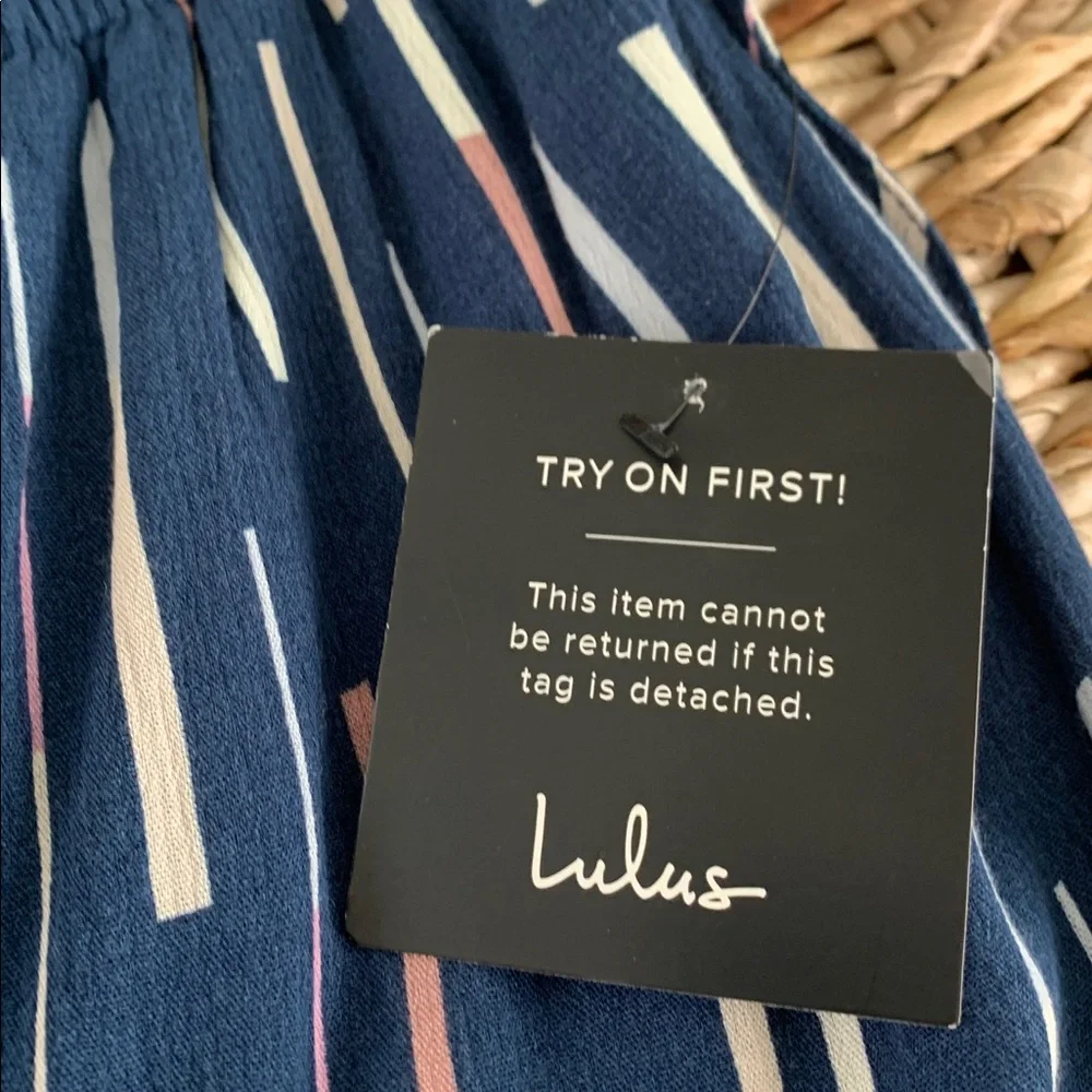 Lulus True Radiance Off-the-Shoulder Jumpsuit NWT